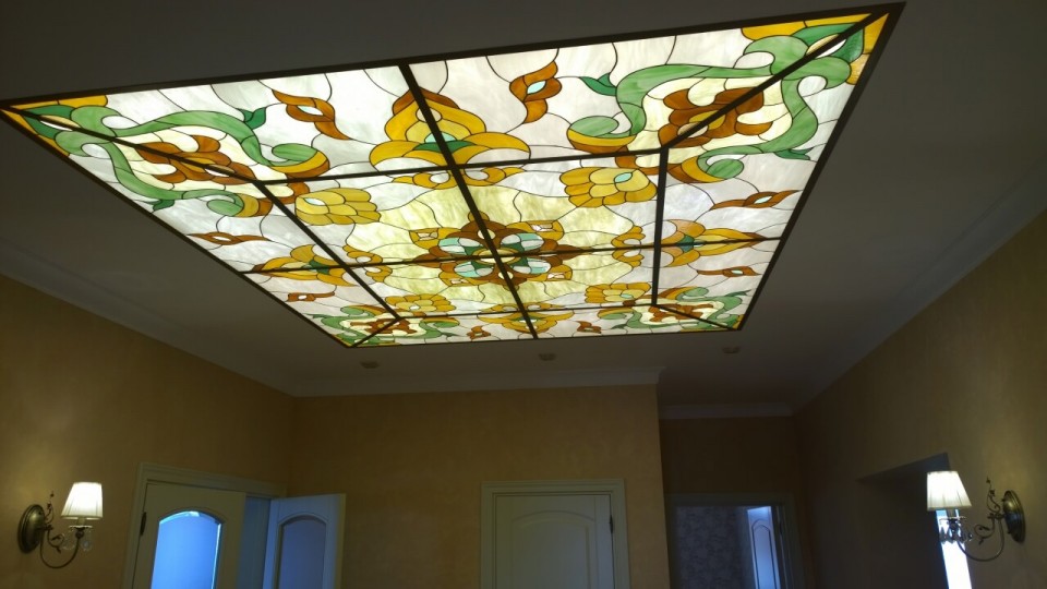 Заказать световой потолок с фотопечатью в г. Керчь